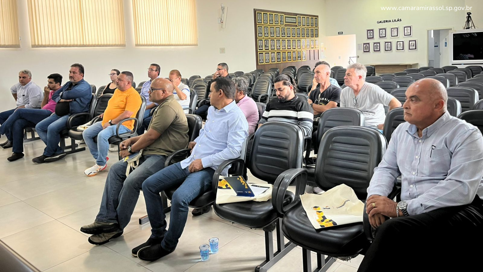 Vereadores participam de Curso de Oratória promovido pela Escola do Legislativo e Senac