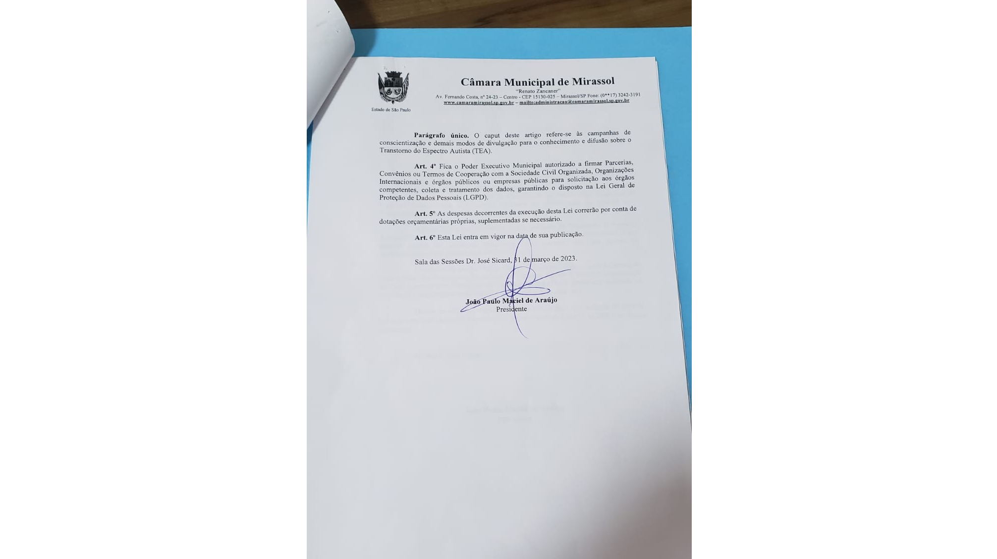 Divulgação / CMM